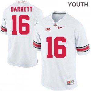 Youth NCAA Ohio State Buckeyes J.T. Moore #3 College Stitched Authentic Nike Red Football Jersey DR20H07WZ